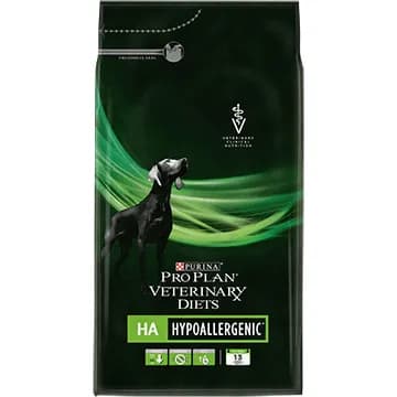 Purina Pro Plan Veterinary Diets Canine HA Hypoallergenic, Koiran kuivaruoka, Puppy, Adult, 3 kg