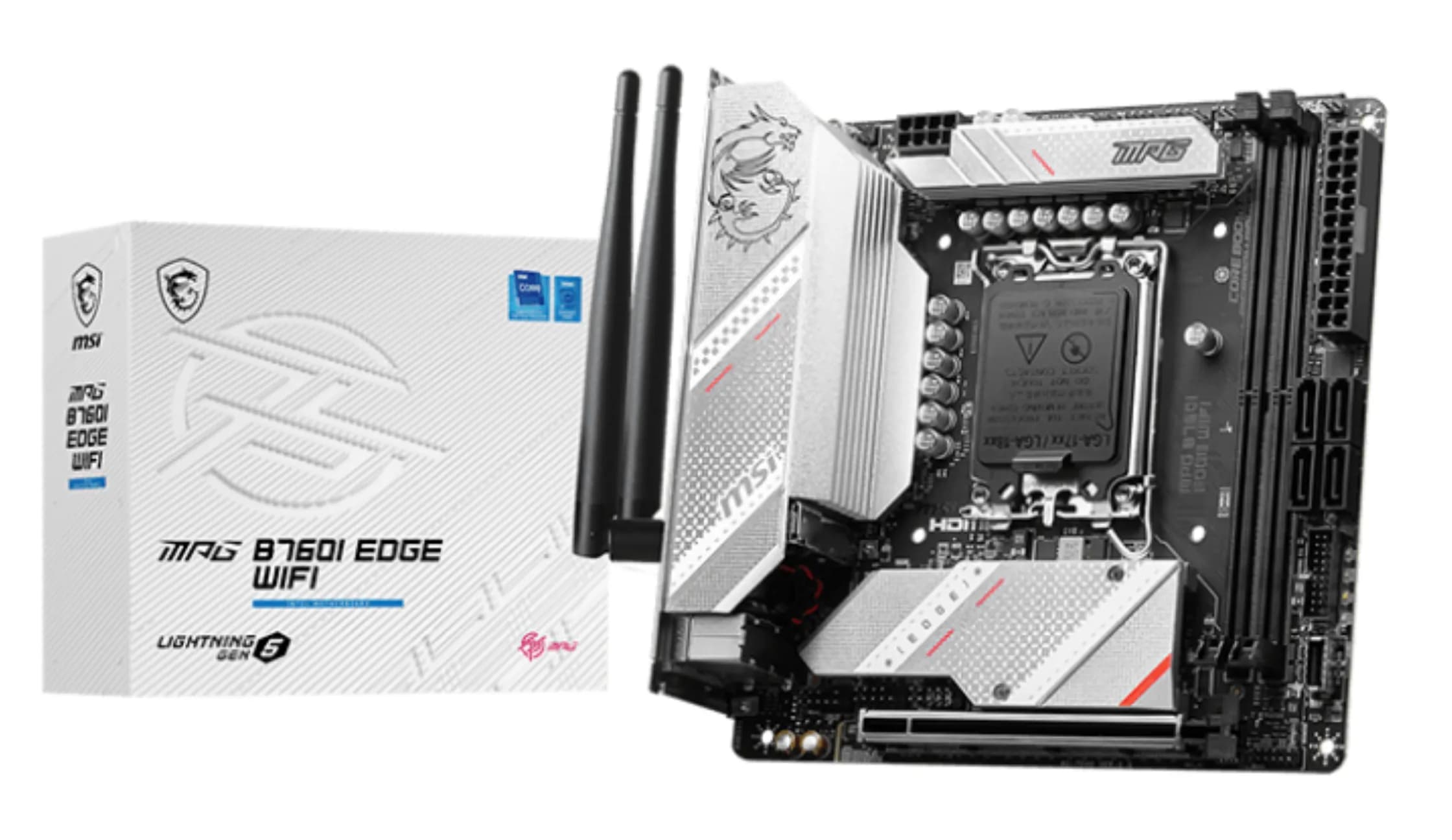 MSI MPG B760I EDGE WIFI LGA 1700 Mini-ITX -emolevy