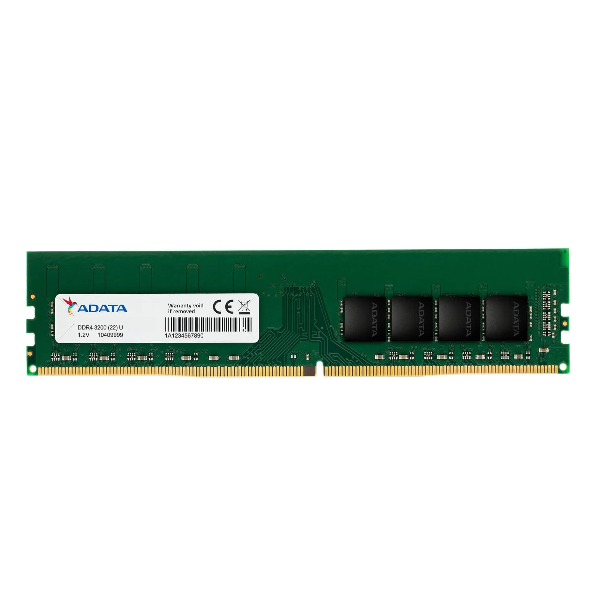 ADATA 8 Gt (1 x 8 Gt) DDR4 3200 MHz, CL22 -muisti