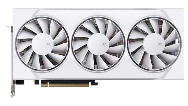 XFX Radeon RX 9060 XT Swift White Triple Gaming Edition OC 16 Gt -näytönohjain