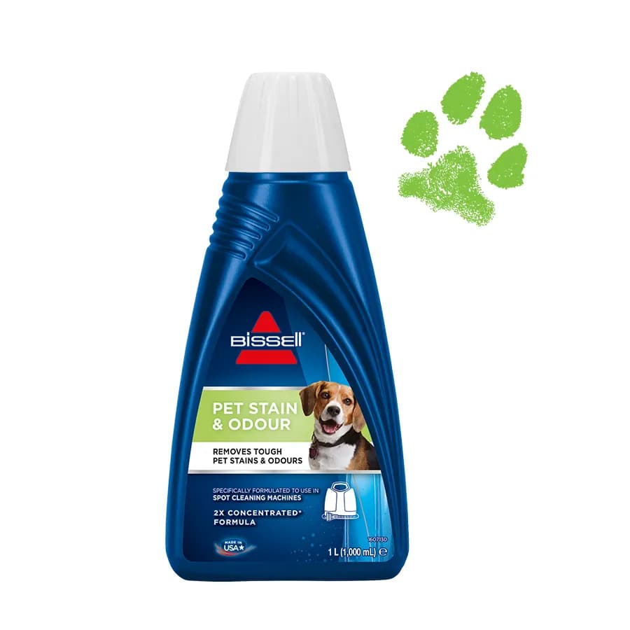 BISSELL Spot & Stain Pet SpotClean / SpotClean Pro 1 L -puhdistusaine, valkoinen, sininen