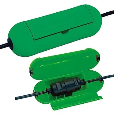 Brennenstuhl Safe-Box, suojakotelo jatkojohdoille, tummanvihreä