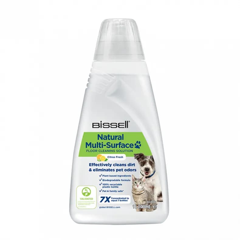 BISSELL Natural Multi-Surface Pet 3122 1 L -puhdistusaine, valkoinen