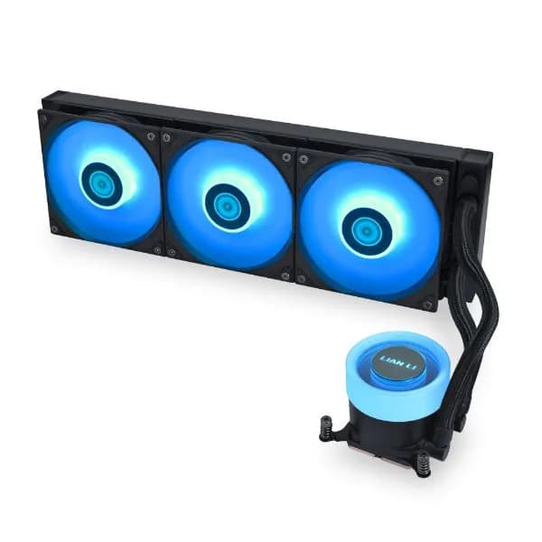 Lian Li GA II Lite 360mm ARGB -nestejäähdytin, musta