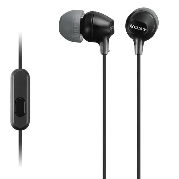 Sony MDR-EX15AP-nappikuulokkeet, musta