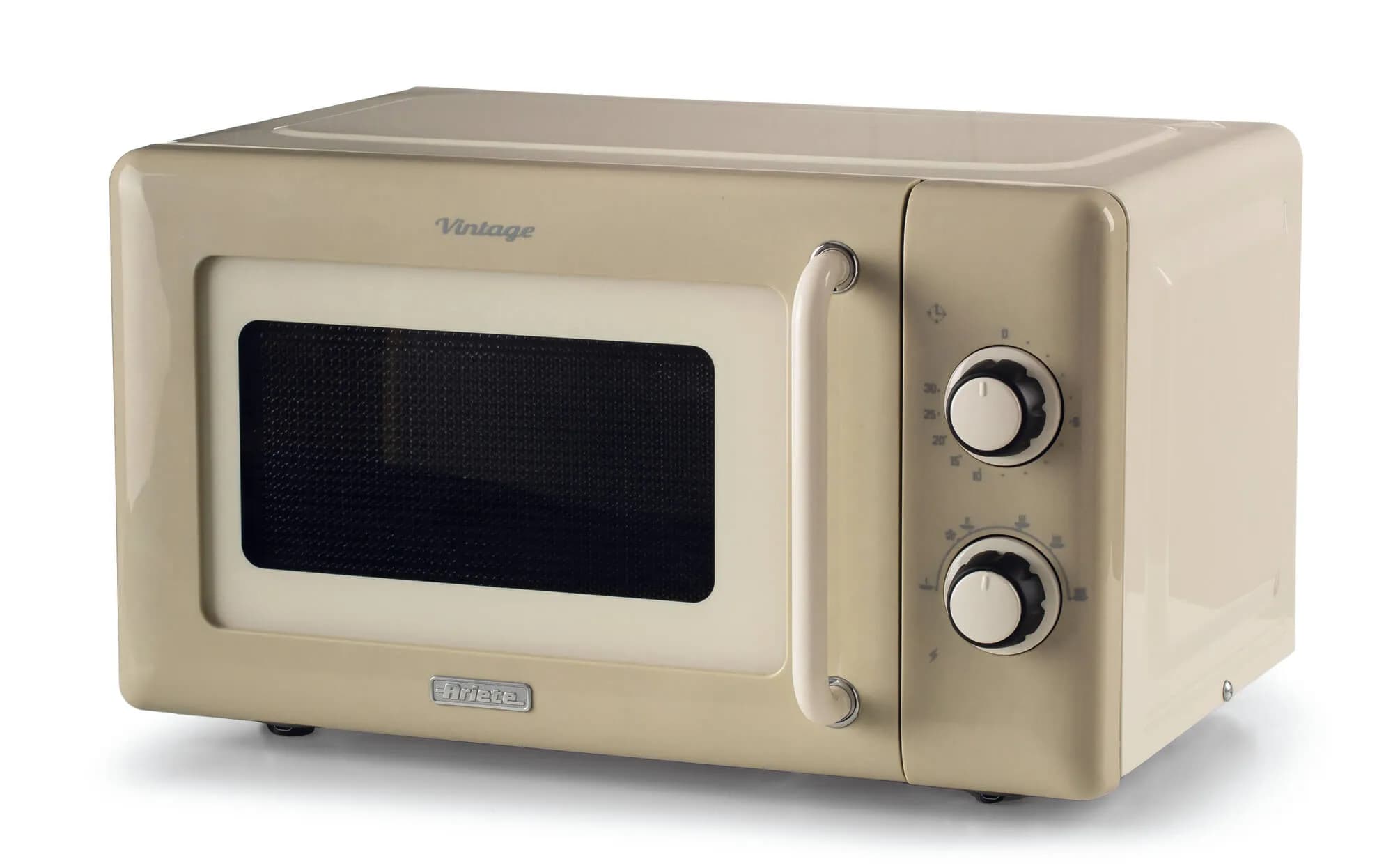 Ariete Vintage -mikroaaltouuni 20 l 800 W beige