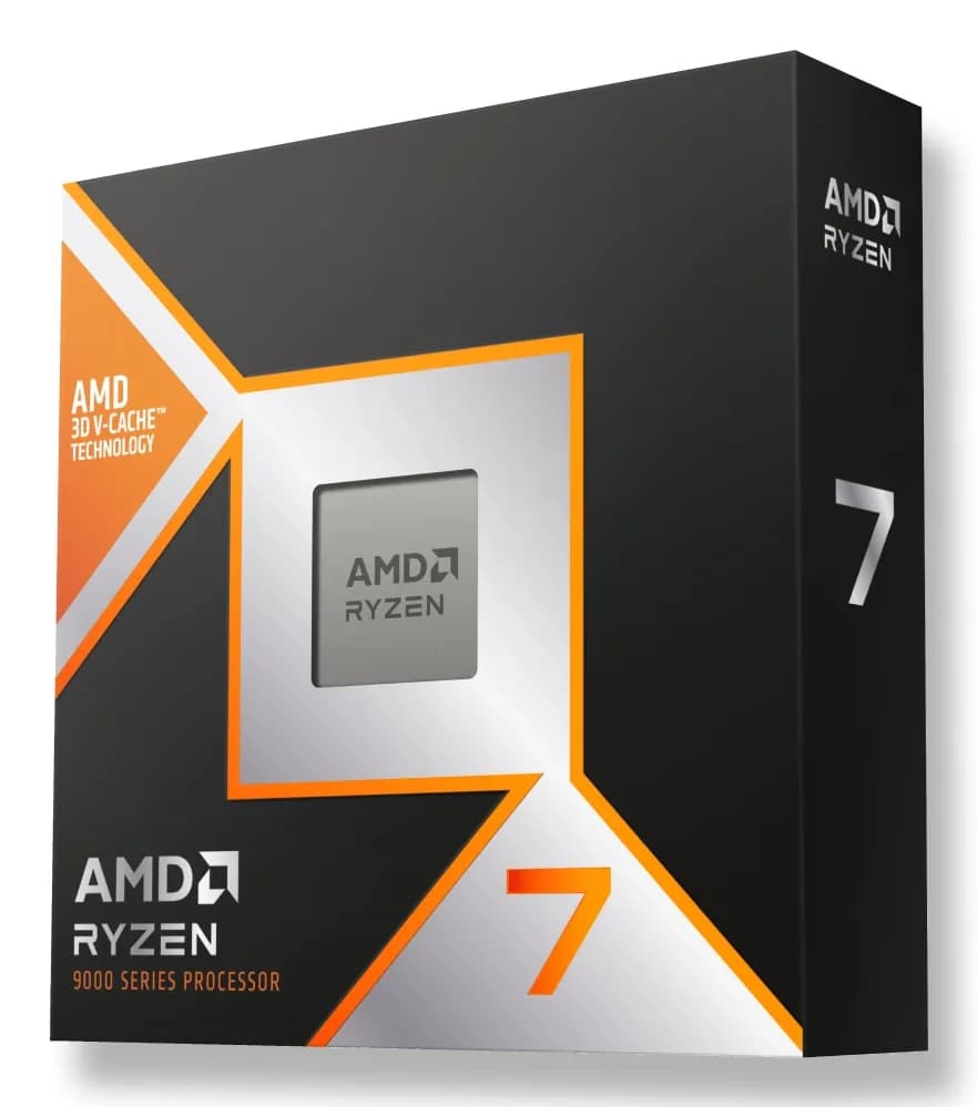 AMD Ryzen 7 9850X3D 4.7 GHz 96 MB, AM5 -suoritin (WOF)