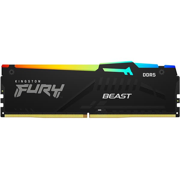 Kingston FURY Beast RGB 32 Gt (2 x 16 Gt) DDR5 5200 MHz, CL40 -muisti (EXPO)