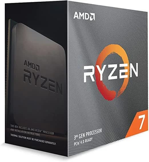 AMD Ryzen 7 5700X 3.4 GHz 32 MB, AM4 -suoritin (WOF)