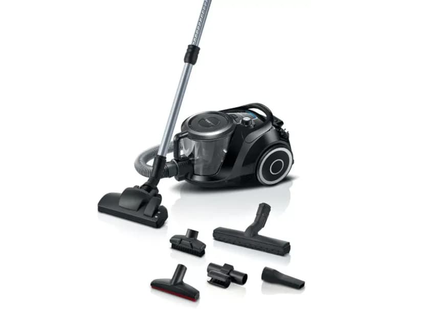 Bosch Serie 6 BGC41XSIL 2.4 L 700 W pussiton -pölynimuri, musta