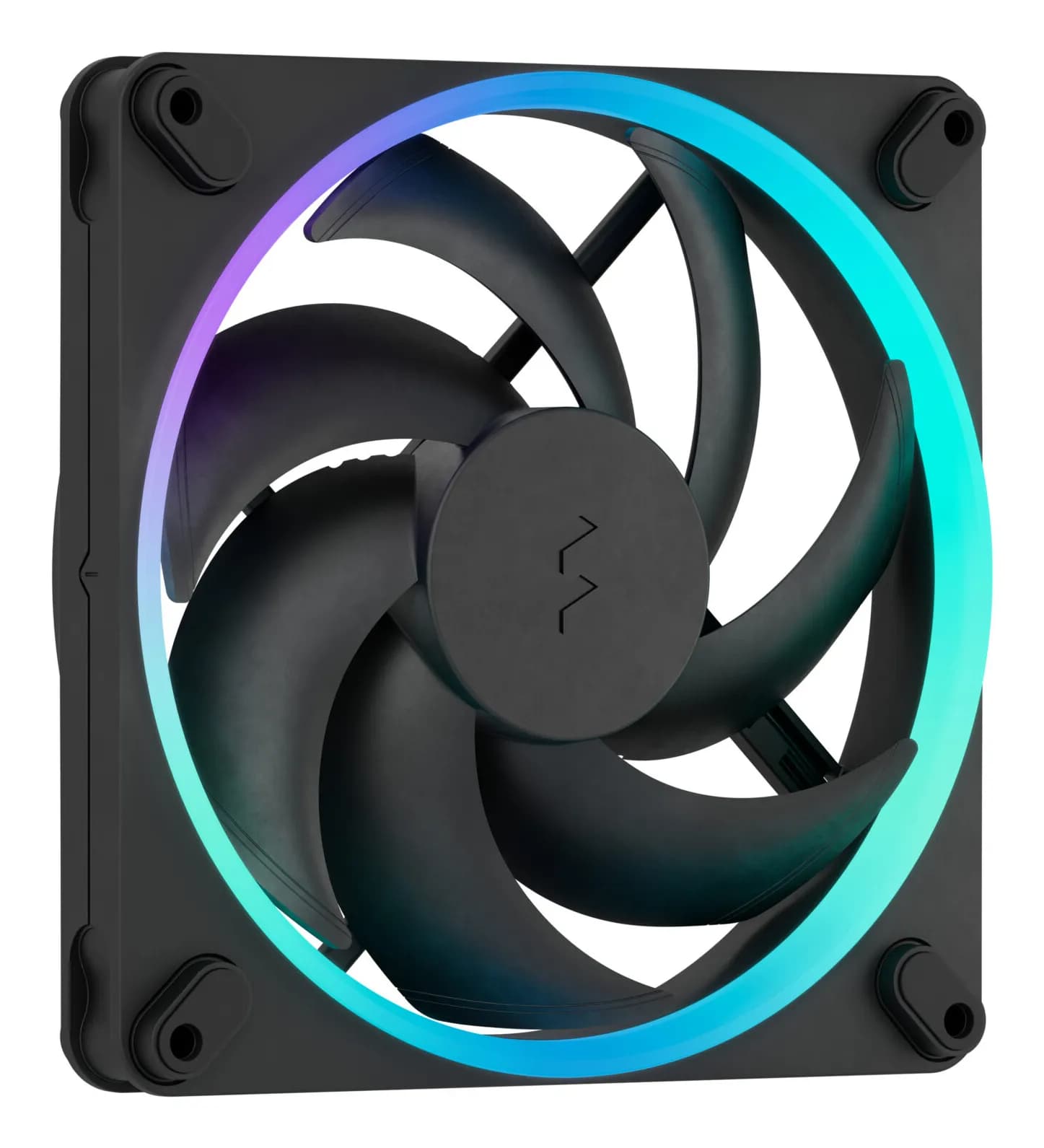 Fractal Design Momentum 14 PWM ARGB -tuuletinsarja, nestelaakeri, 140 mm, 3 kpl, musta