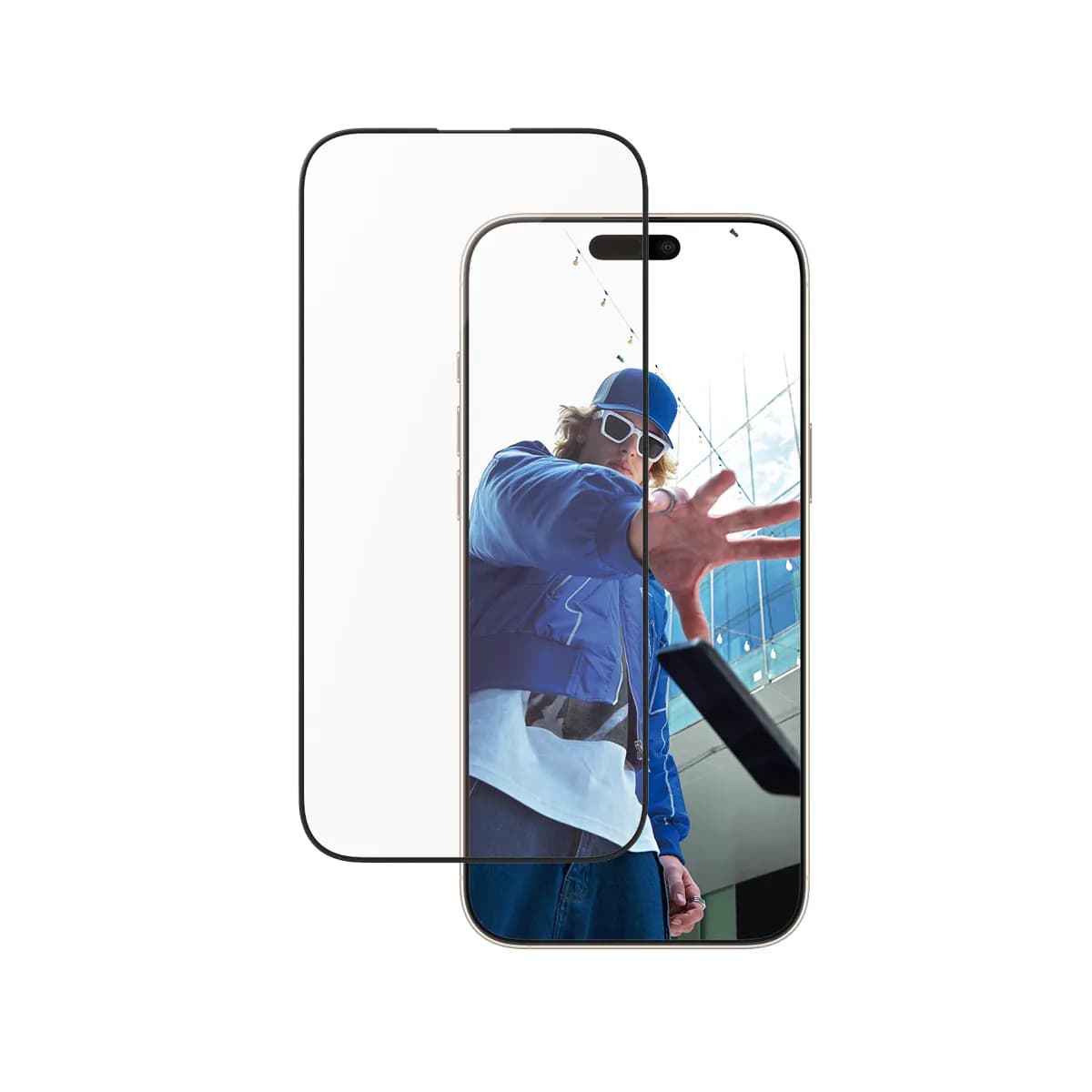 PanzerGlass Ultra-Wide Fit, Aluminium Frame, iPhone 16 Pro Max -panssarilasi