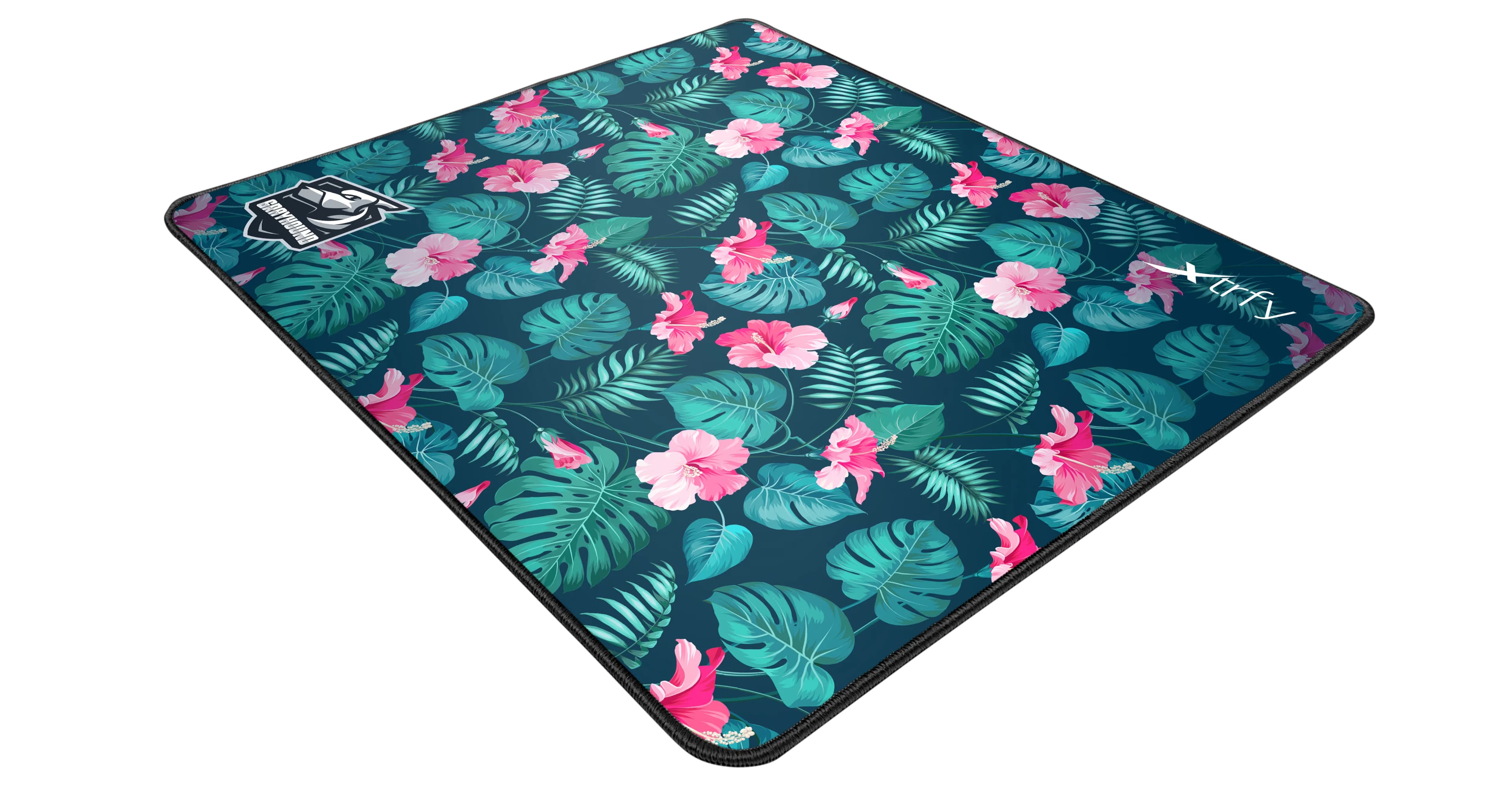 Xtrfy GP1 Tropical Large -pelihiirimatto, 460x400 mm, monivärinen