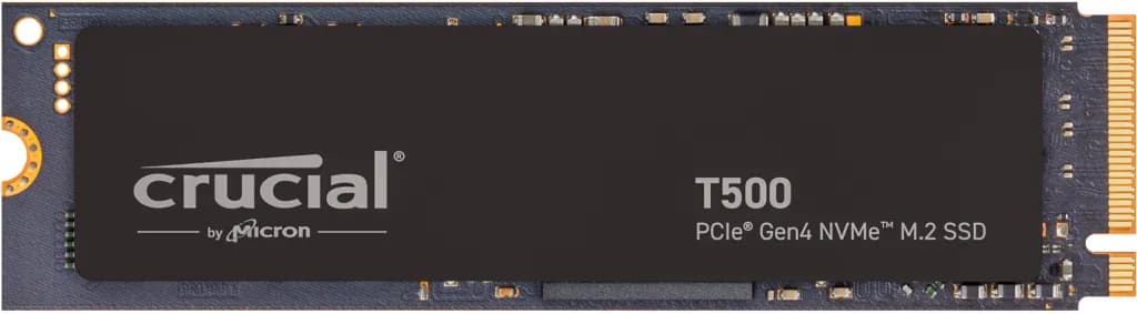 Crucial T500 4 Tt M.2 PCIe 4.0 NVMe -SSD-levy