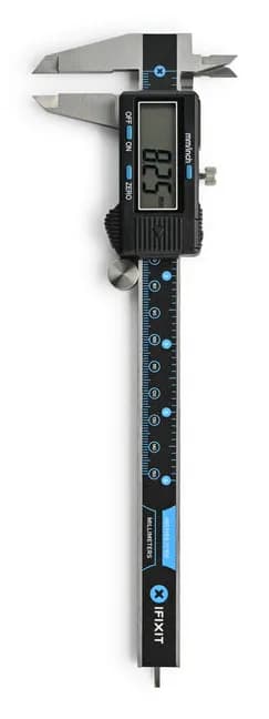 iFixit  Digital Caliper -digitaalinen työntömitta + laukku, Musta