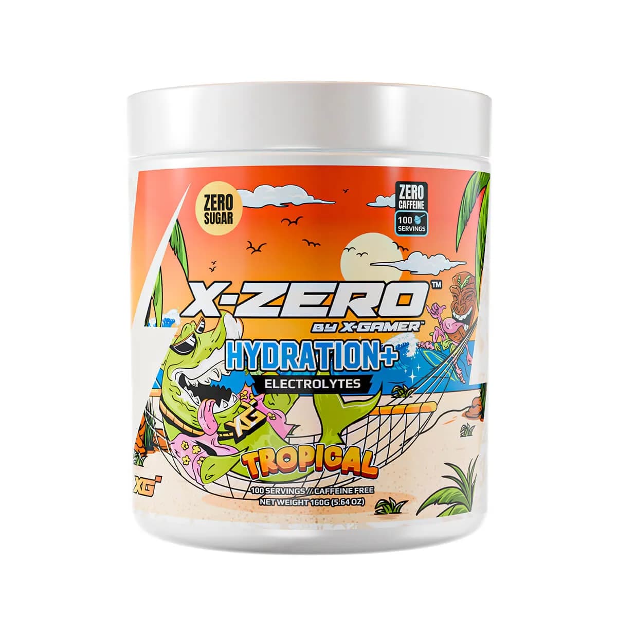 X-GAMER X-Zero 160 gram Tropical - Hydration+