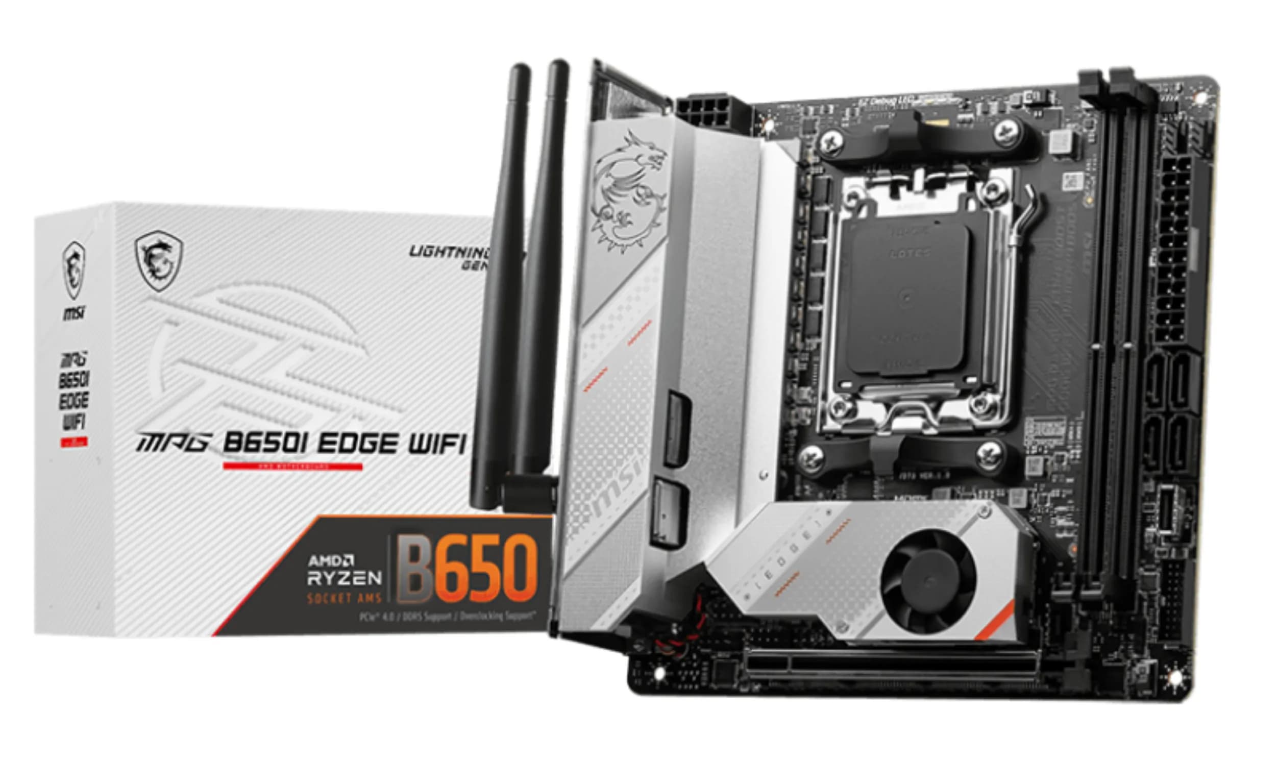MSI MPG B650I EDGE WIFI AM5 Mini-ITX -emolevy