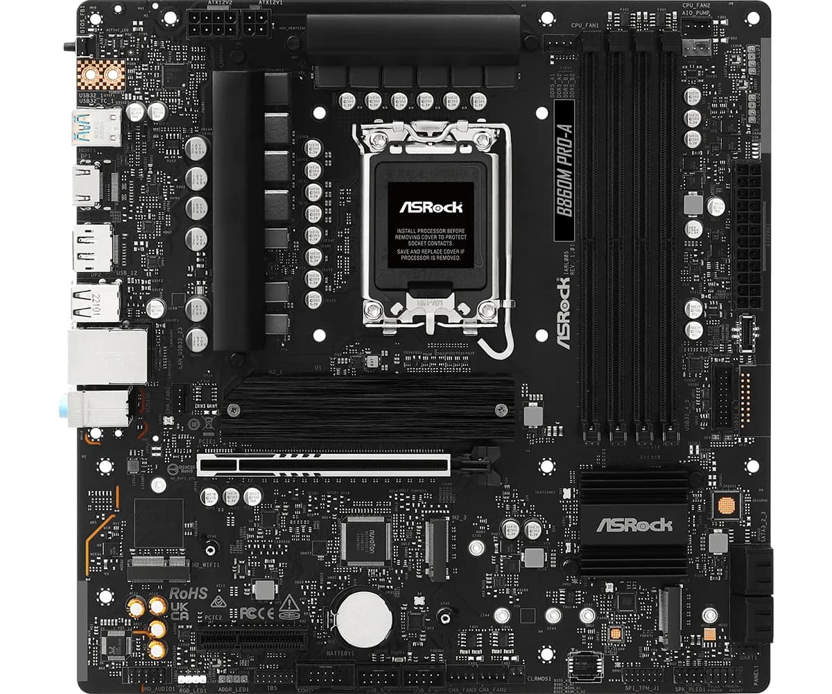 ASRock B860M Pro-A DDR5 LGA1851 mATX -emolevy
