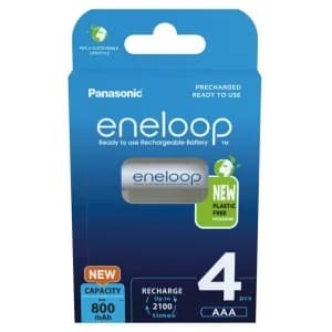 Panasonic Eneloop AAA-akku 800mAh 4kpl/pkt