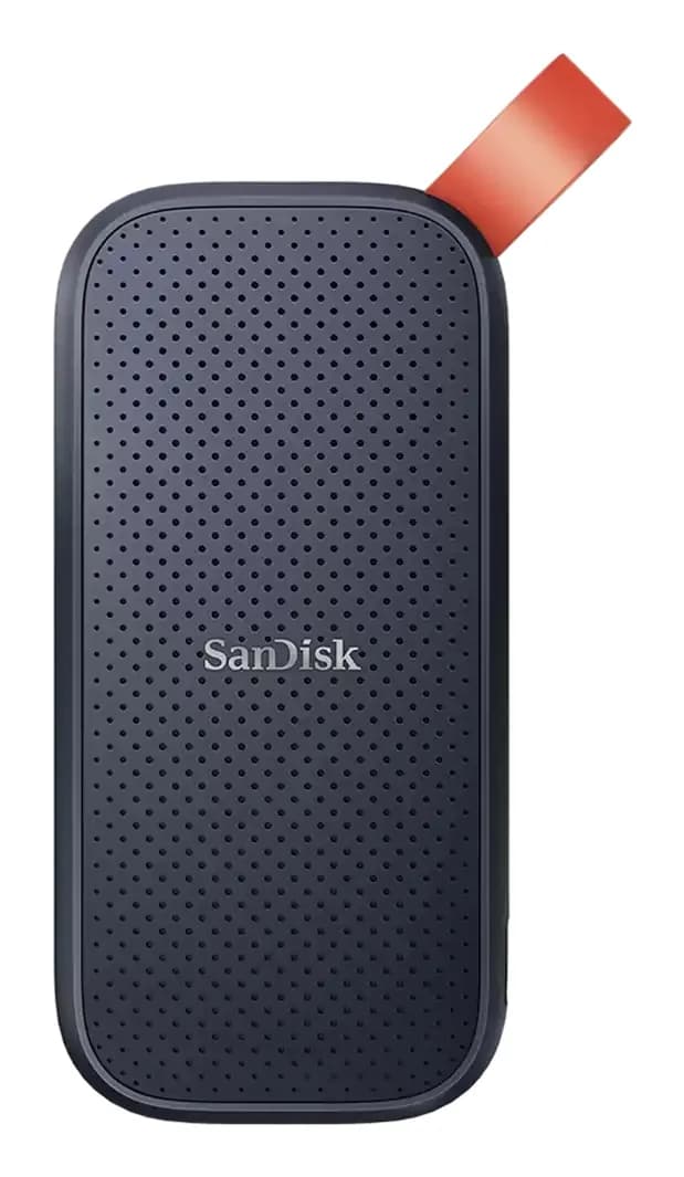 SanDisk Portable 1 Tt USB 3.2 Gen 2 (USB-C) -ulkoinen SSD, musta