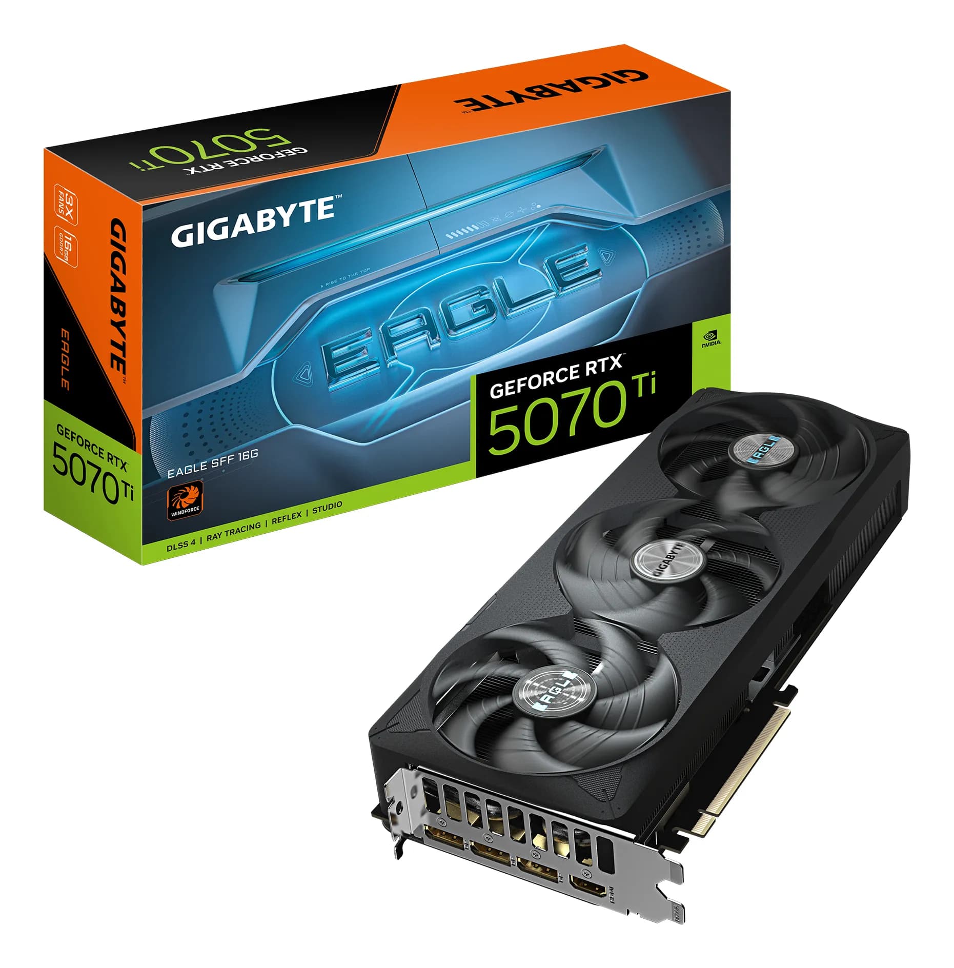 Gigabyte GeForce RTX 5070 Ti Eagle 16 Gt -näytönohjain