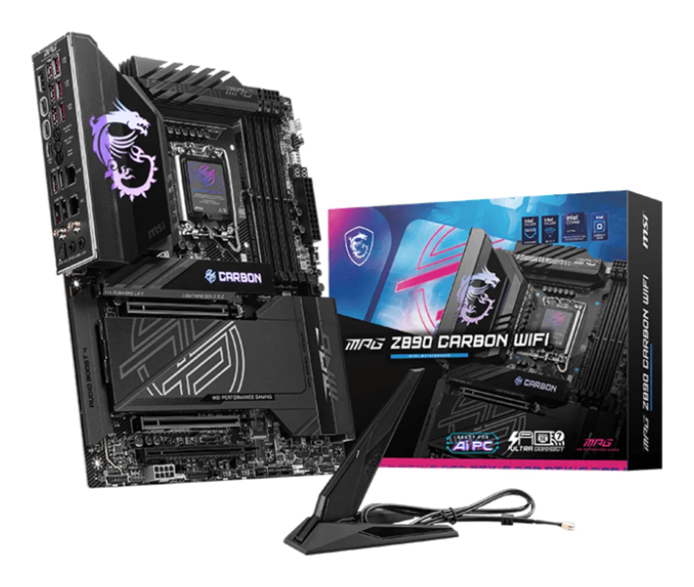 MSI MPG Z890 CARBON WiFi 7 LGA1851 ATX -emolevy