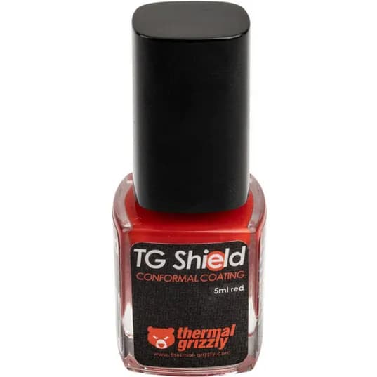 Thermal Grizzly TG-ASH-050-RT 5 ml -suojalakka, punainen