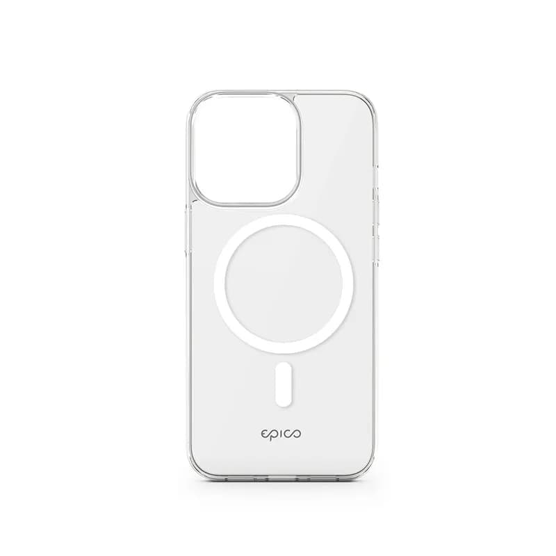 Epico Mag+ Hero, iPhone 13 mini -suojakuori, Läpinäkyvä