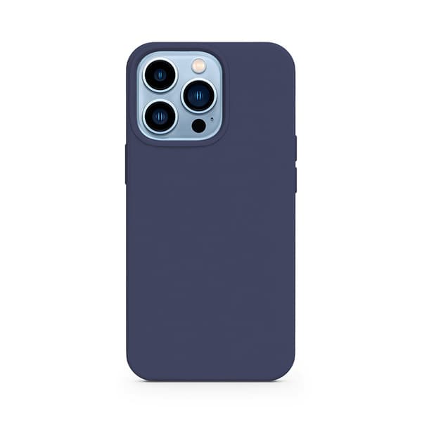 Epico Mag+ Silicone, iPhone 13 Pro Max -suojakuori, Sininen