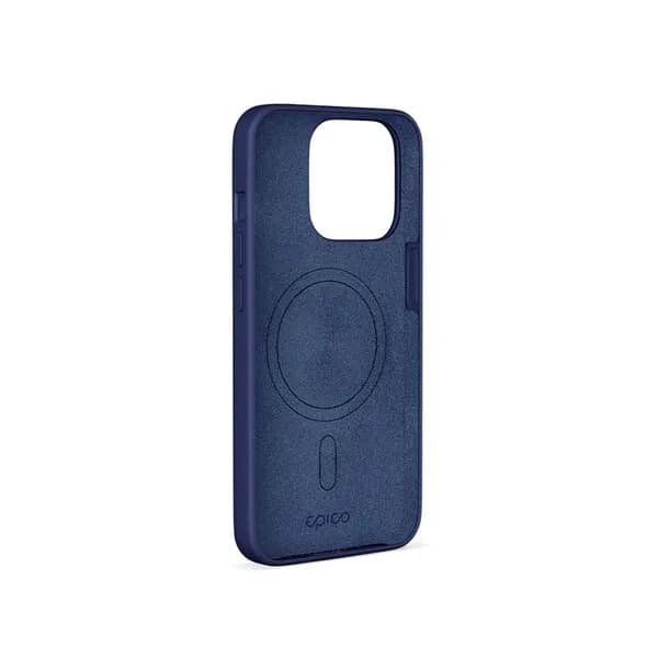 Epico Mag+ Silicone, iPhone 14 -suojakuori, Sininen
