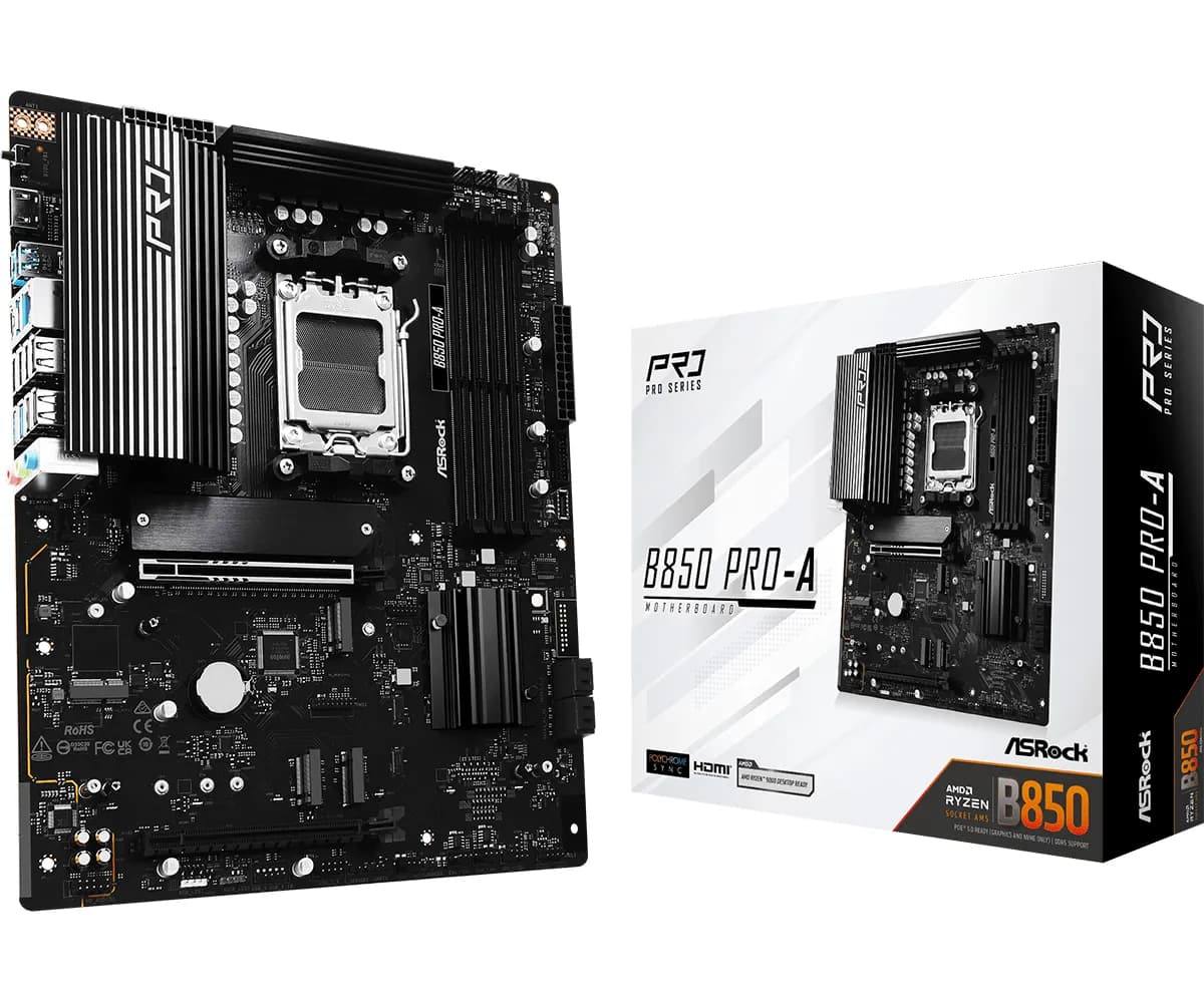 ASRock B850 Pro-A DDR5 AM5 ATX -emolevy