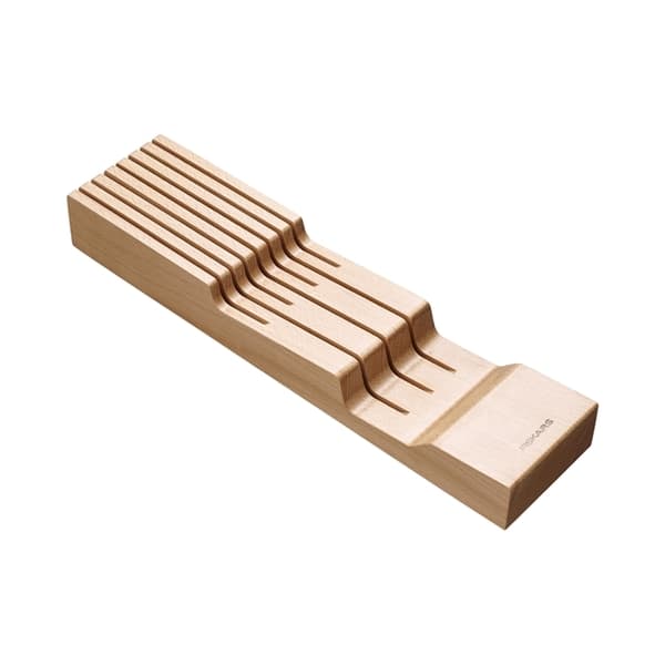 Fiskars Puinen veitsiteline vetolaatikkoon