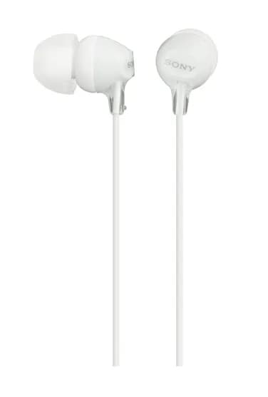 Sony MDR-EX15LP -nappikuulokkeet, valkoinen