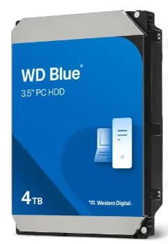 WD Blue 3.5" 4 Tt, 5400 RPM, 128 MB, SATA III -kovalevy