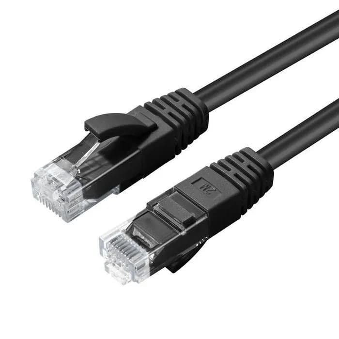 MicroConnect Cat5e U/UTP RJ45 7m -verkkokaapeli, musta