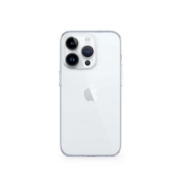 Epico Transparent Skin, iPhone 14 Pro Max -suojakuori, Läpinäkyvä