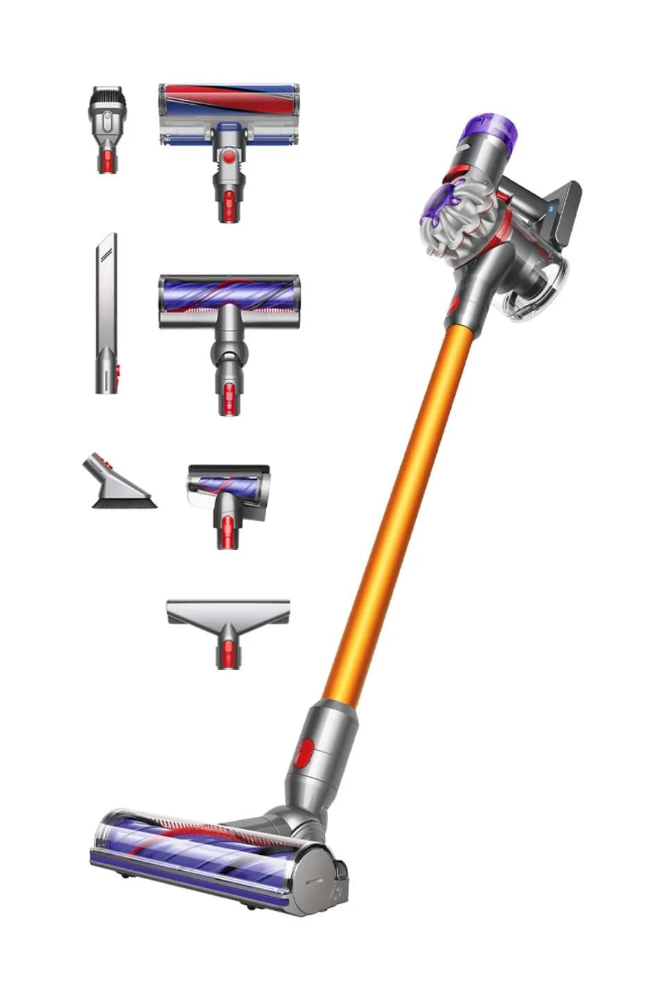 Dyson V8 Absolute 21.6V 0.54L 425W pussiton -varsi-imuri, monivärinen