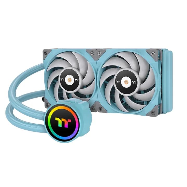 Thermaltake TOUGHLIQUID 240 240mm ARGB -nestejäähdytin, Turquoise