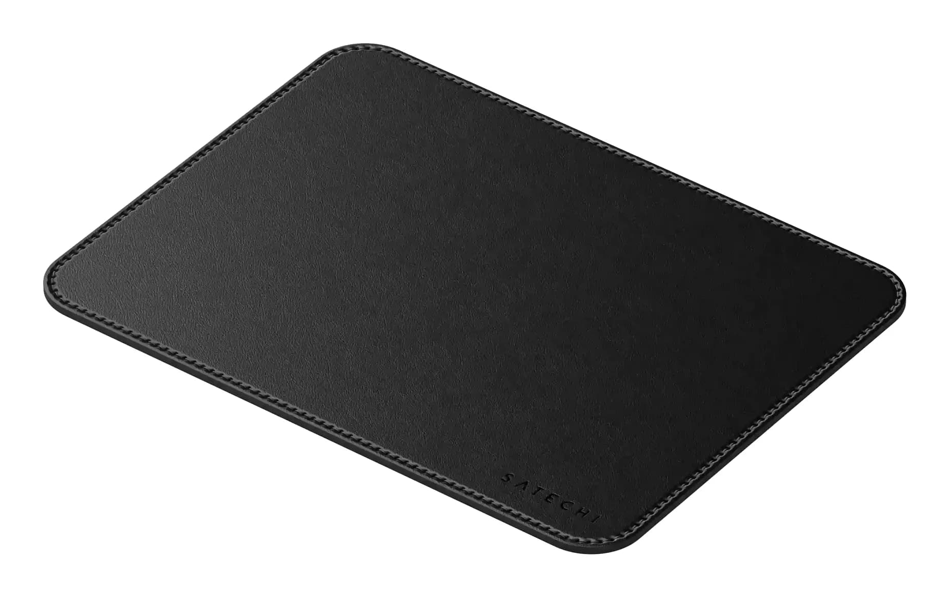 Satechi Vegan-Leather Premium -hiirimatto, 249x190 mm, musta