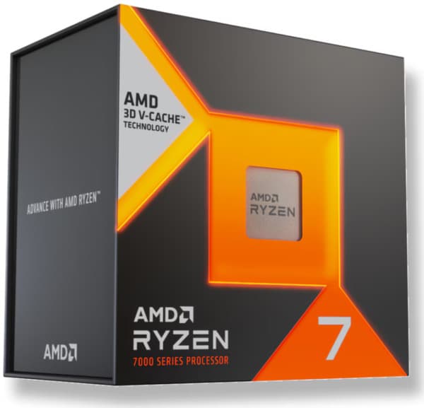 AMD Ryzen 7 7700X3D 4 GHz 104 MB, AM5 -suoritin (WOF)