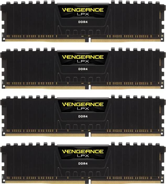 Corsair Vengeance LPX 64 Gt (4 x 16 Gt) DDR4 2666 MHz, CL16 -muisti (XMP)