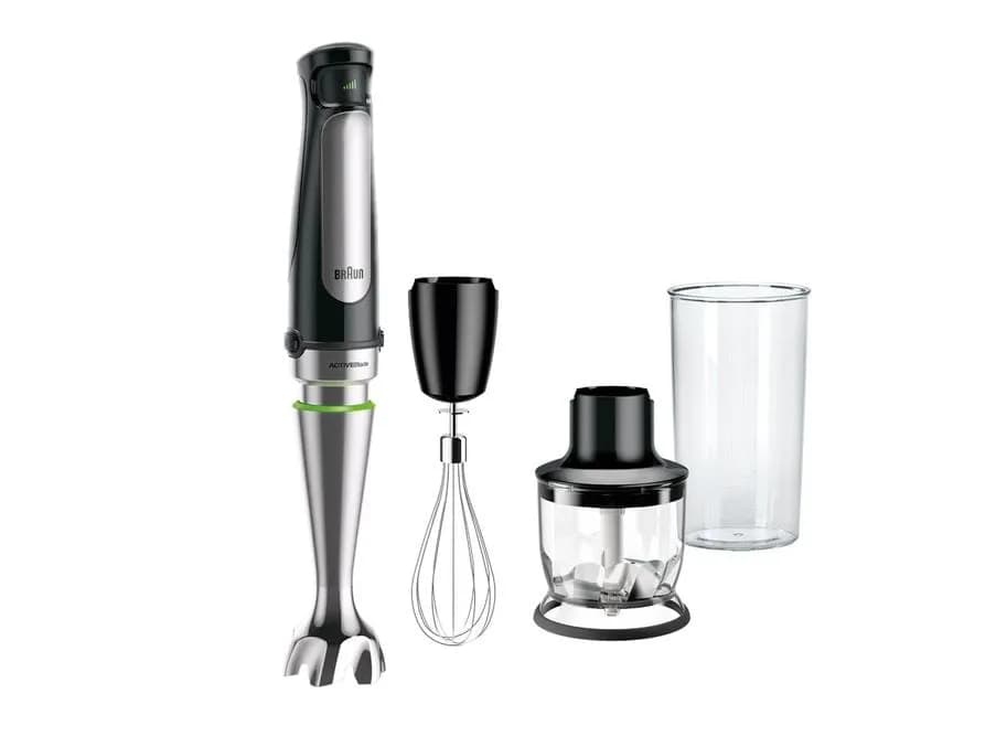 Braun MQ7025X MultiQuick 7 -sauvasekoitin, musta/hopea