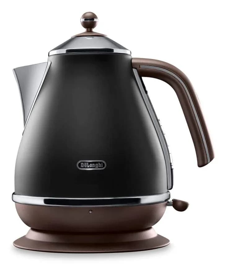 De'Longhi Icona Vintage KBOV 2001.BK -vedenkeitin, 1,7 l, 2000 W, musta