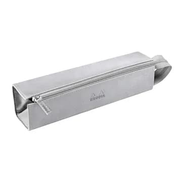 Rhodiarama tray pencase Silver