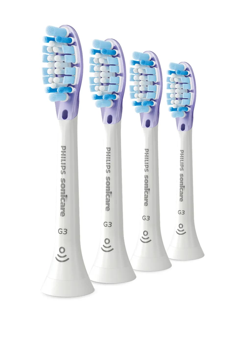 Philips Sonicare G3 Premium Gum Care -vaihtoharjapäät, 4 kpl, valkoinen