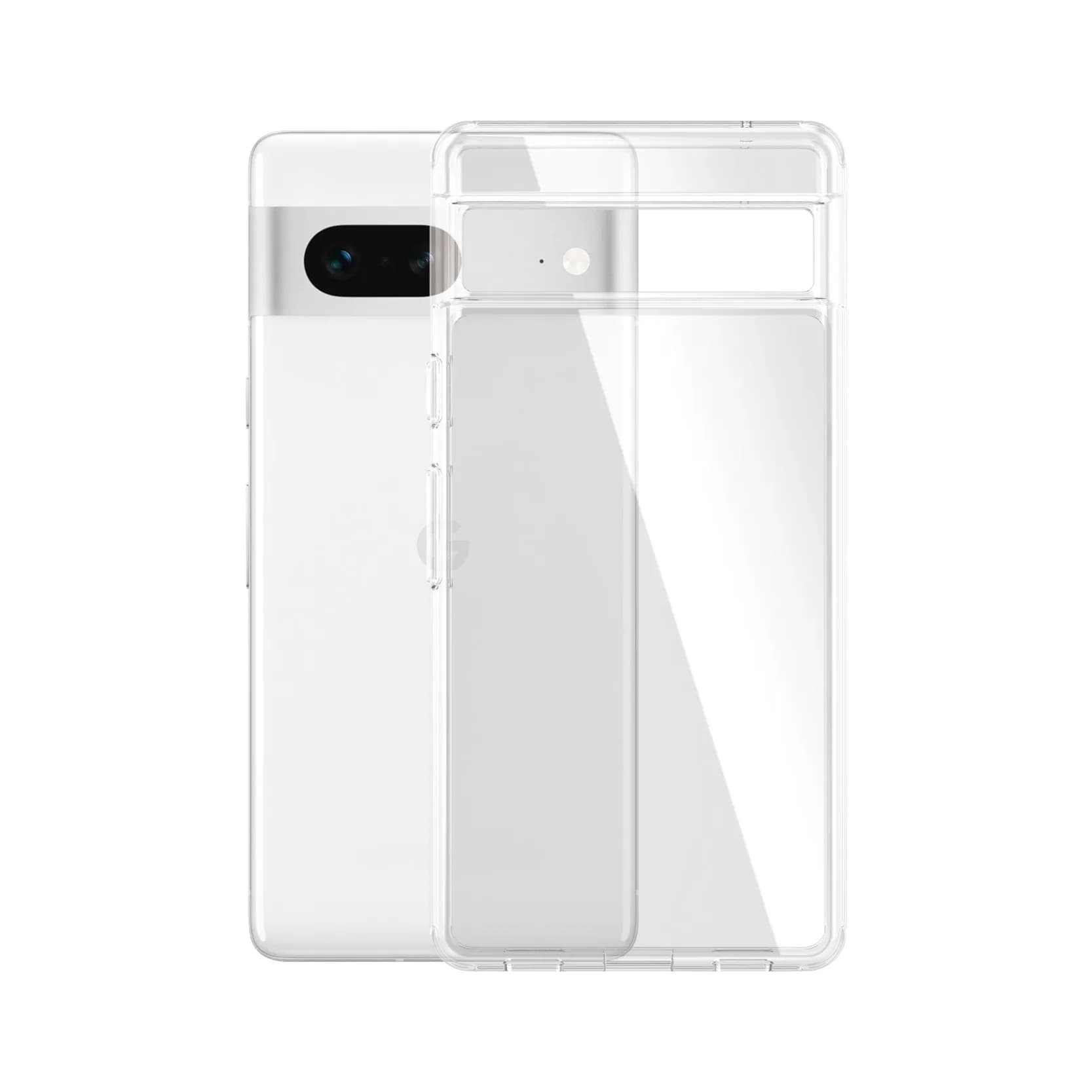 PanzerGlass Google Pixel 7a HardCase -suojakuori, Läpinäkyvä