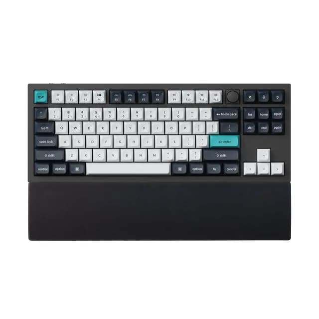 Keychron Q3/V3 Silicone -rannetuki, Musta