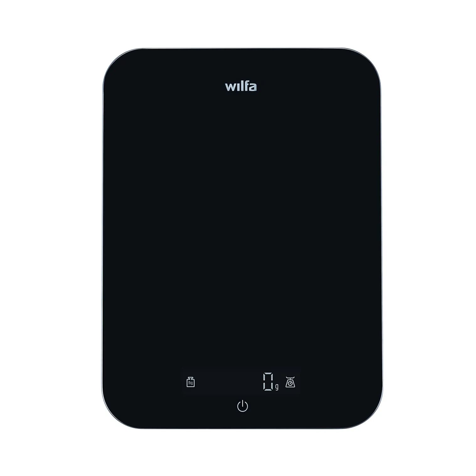 Wilfa MAX KS2B-10 -talousvaaka, 10kg, musta