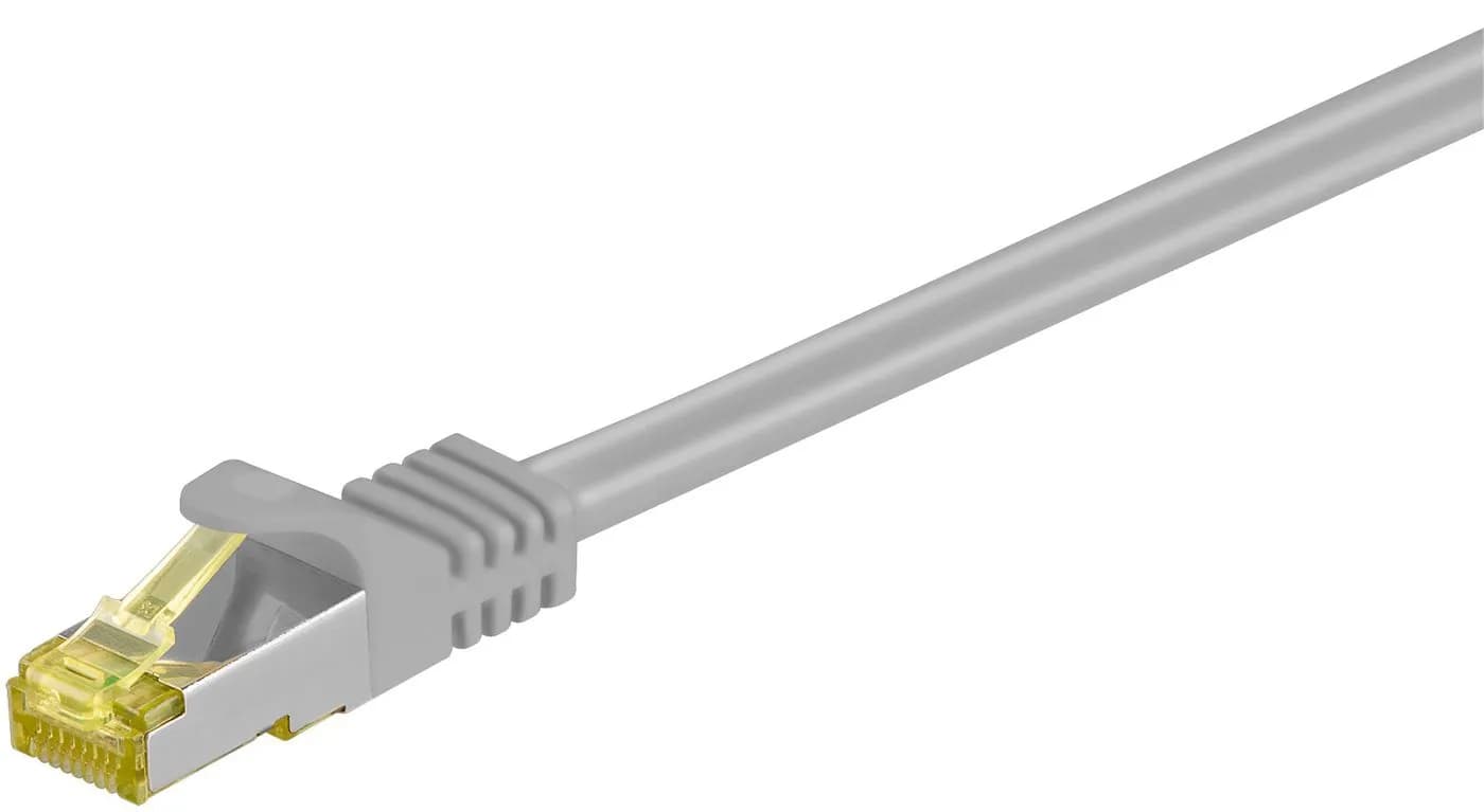 MicroConnect Cat7 S/FTP RJ45 30m -verkkokaapeli, harmaa