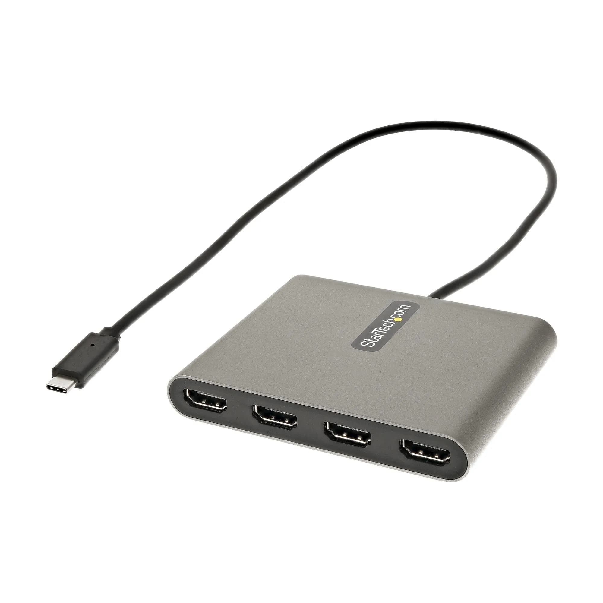 USB C TO 4 HDMI ADAPTER - - EXTERNAL VIDEO/GRAPHICS CARD 108